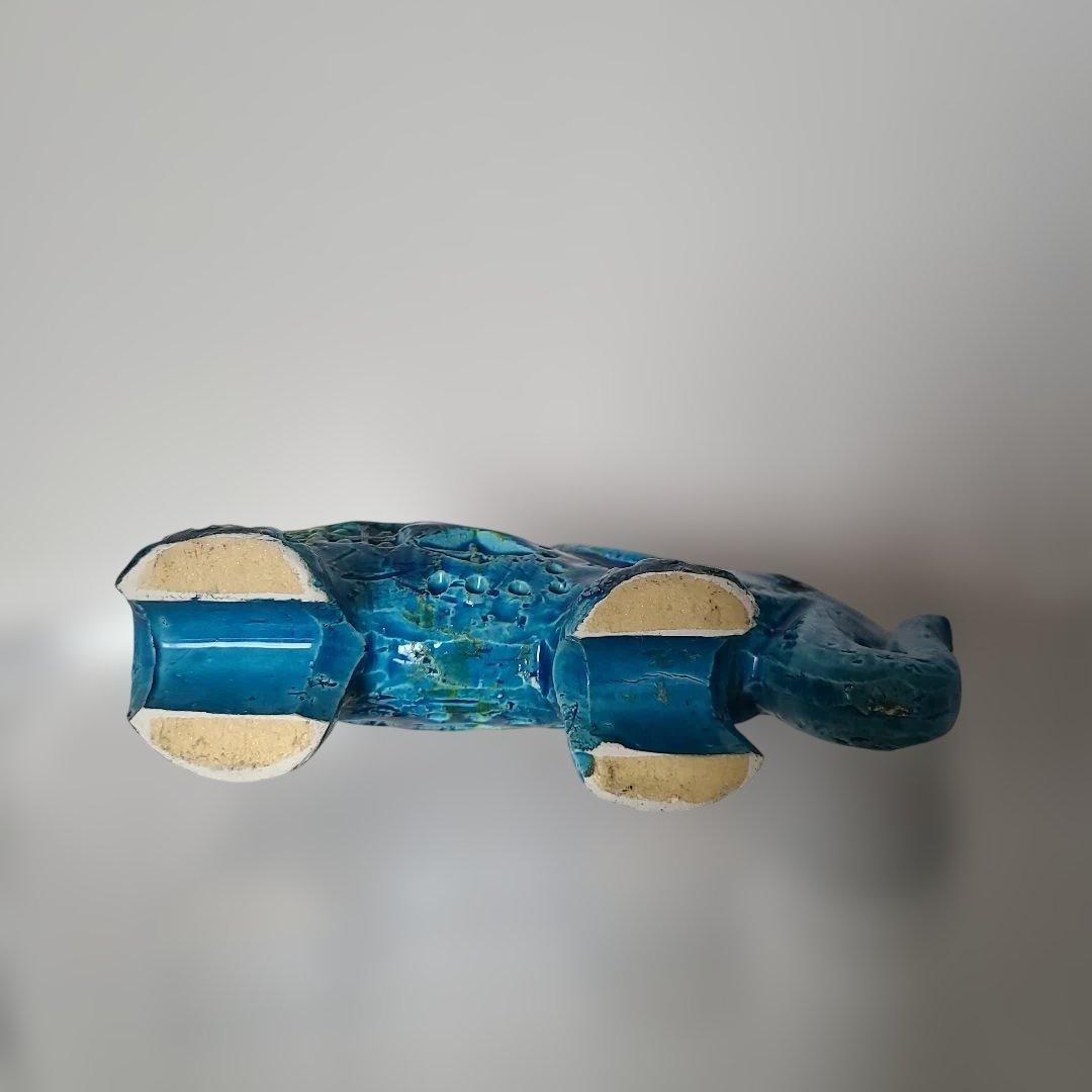 Bitossi Flavia 象の置物 イタリア ビトッシフラビア
