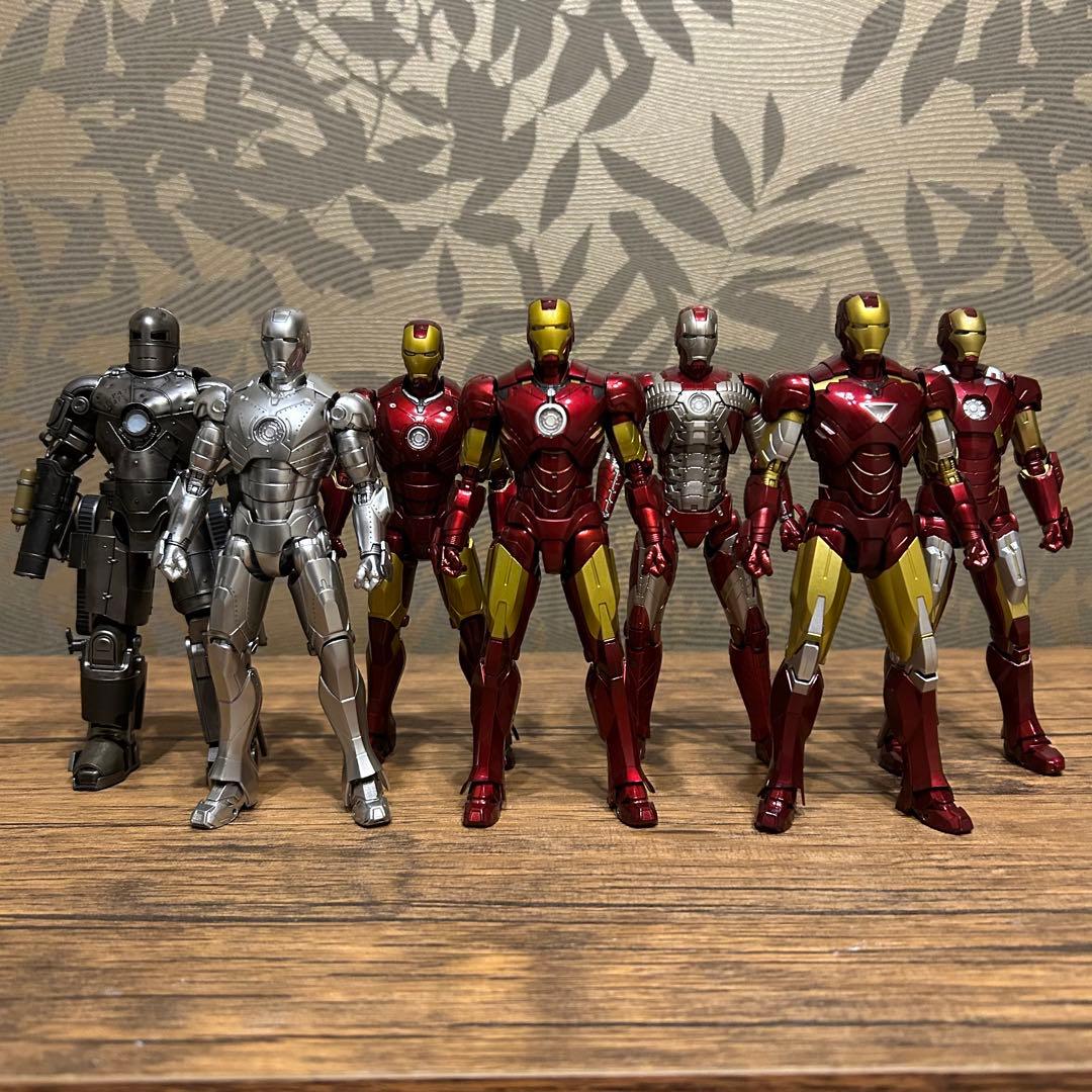 アイアンマンフィギュア 7体セット s.h.figuarts
