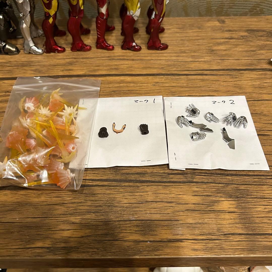 アイアンマンフィギュア 7体セット s.h.figuarts