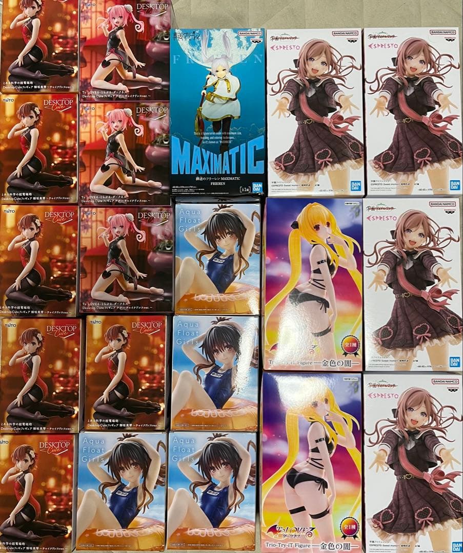 最新含む美少女系プライズフィギュアまとめ売り20点セット - メルカリ
