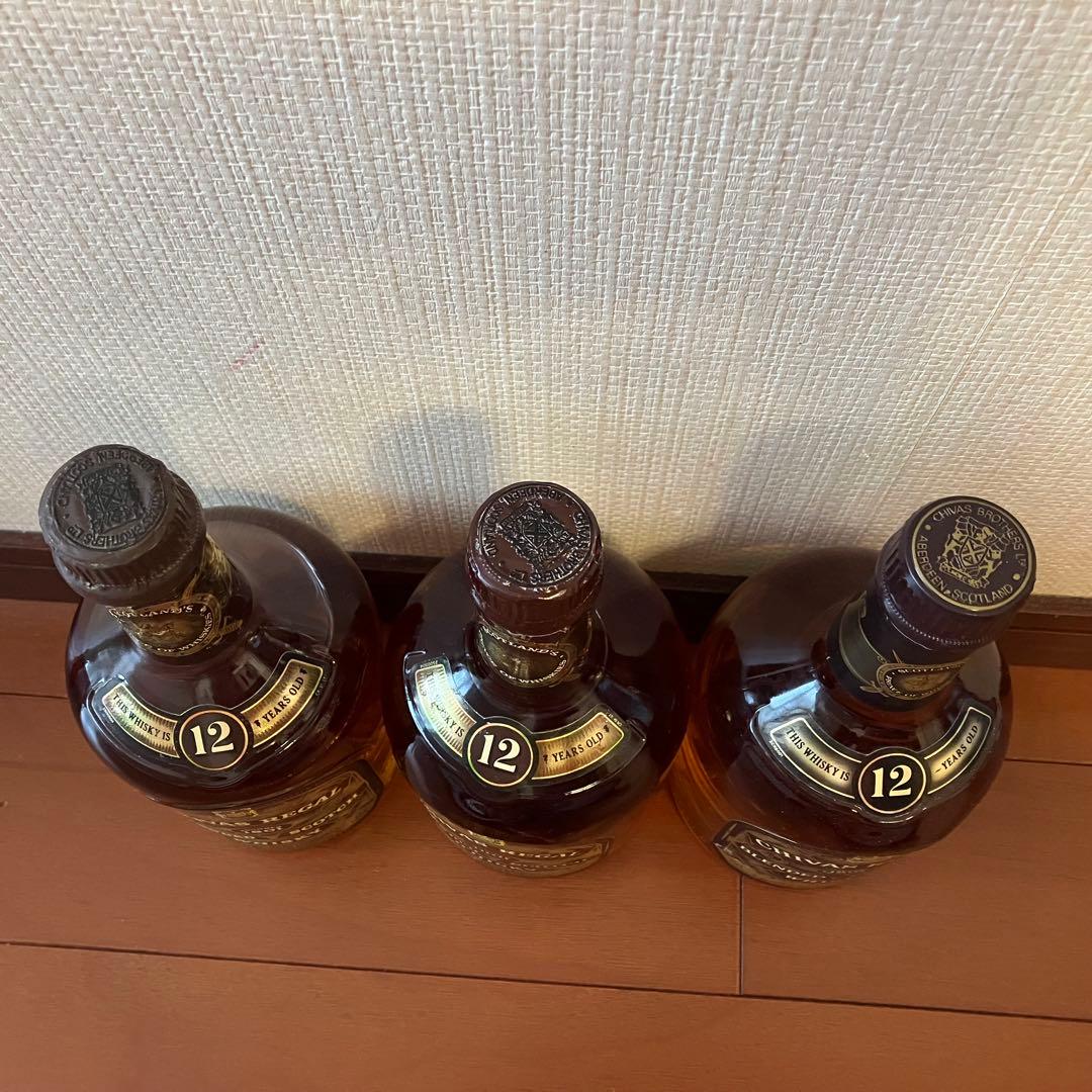 古酒30年】CHIVAS REGAL 12年 3本セット