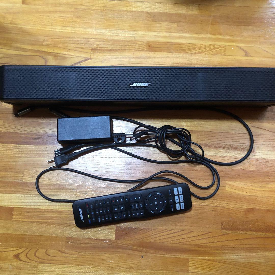 BOSE SOLO 5 TV SOUND SYSTEM 動作確認未実施 スピーカー・ウーファー