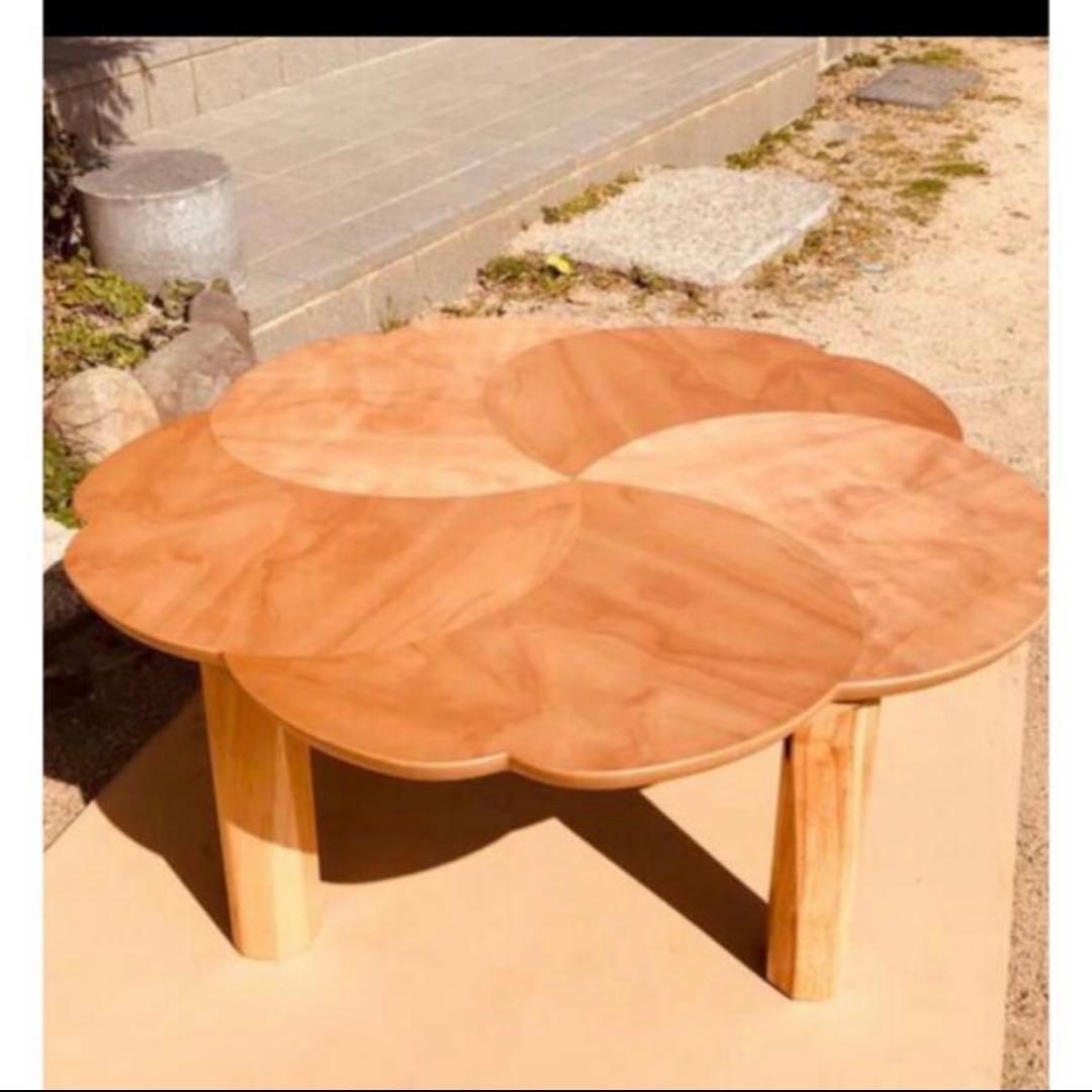 花柄こたつ折りたたみ脚90日本製・ヒーター別売り