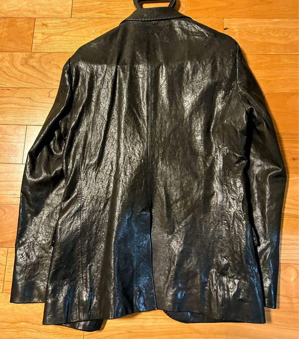 Paul Smithのレザーテーラードジャケット未使用品