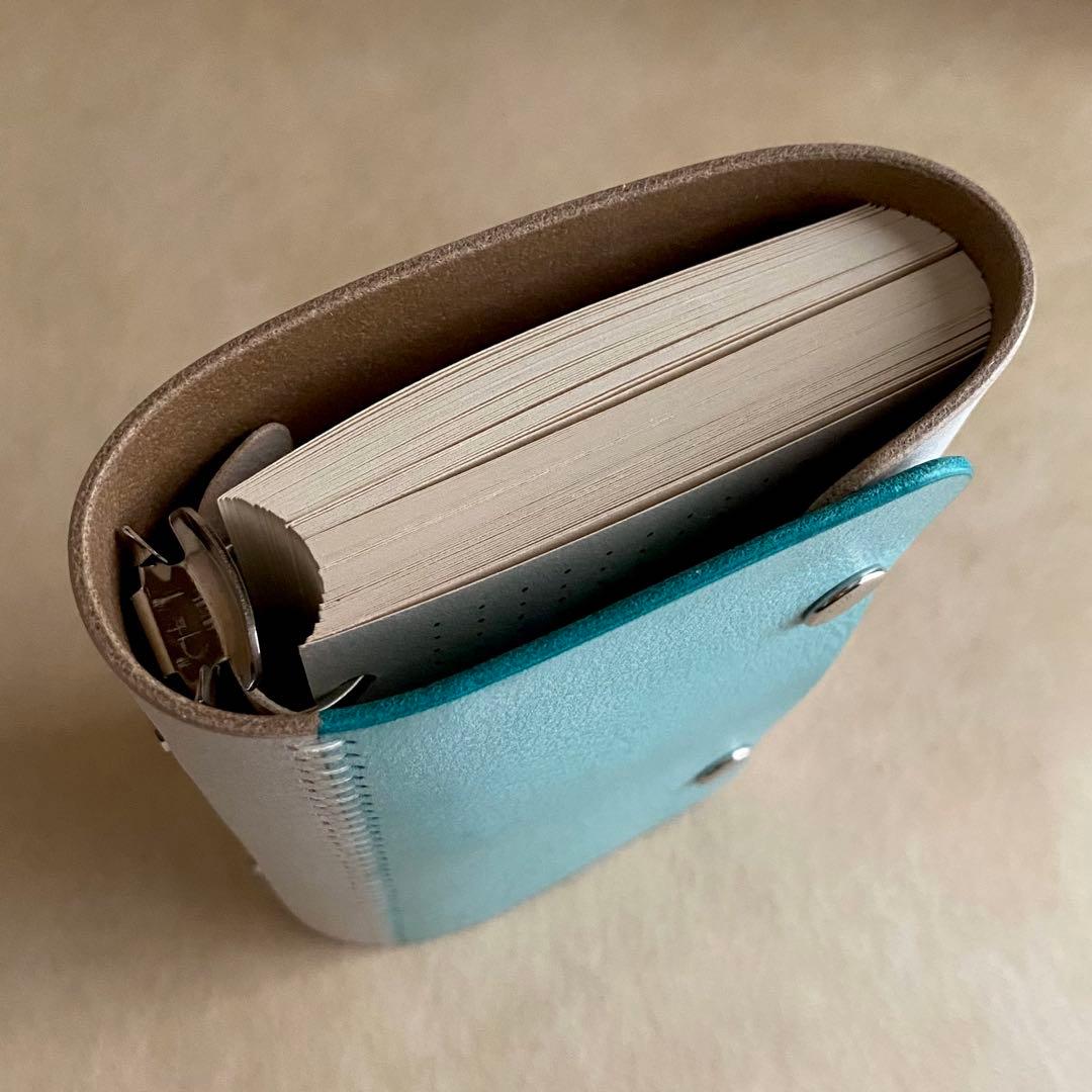 自由手帳 ミニ6 ラムネ×アイボリー