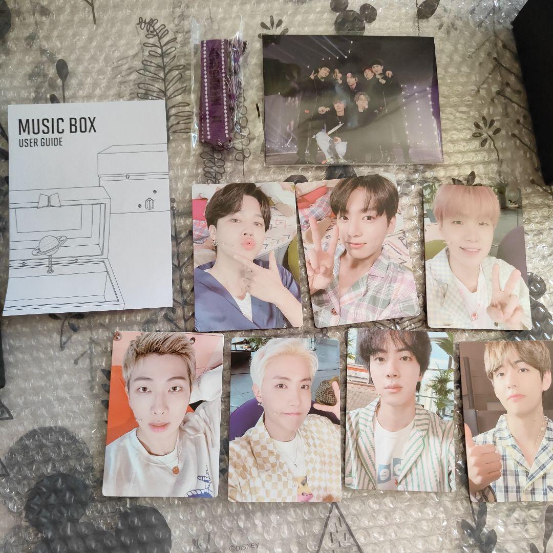 BTS MARCH BOX#６オルゴール ブックランプ　ファンクラブ限定セット