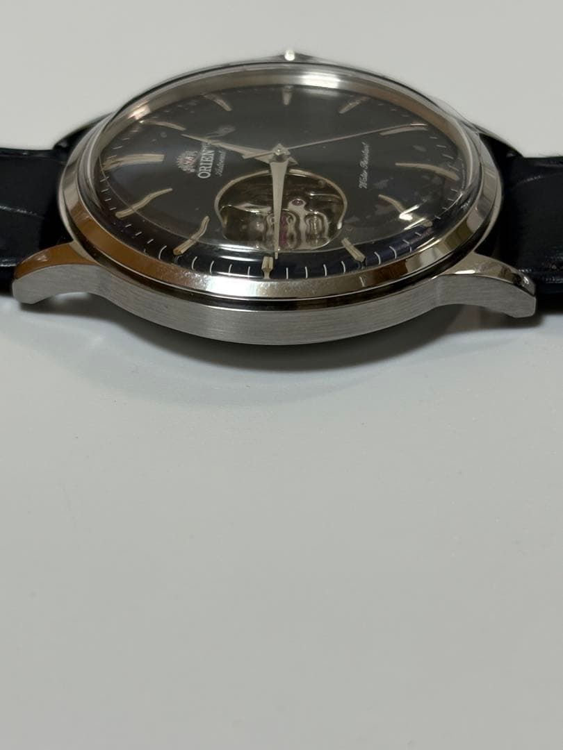 【未使用品】オリエント バンビーノ 自動巻 オープンハート RN-AG0008L