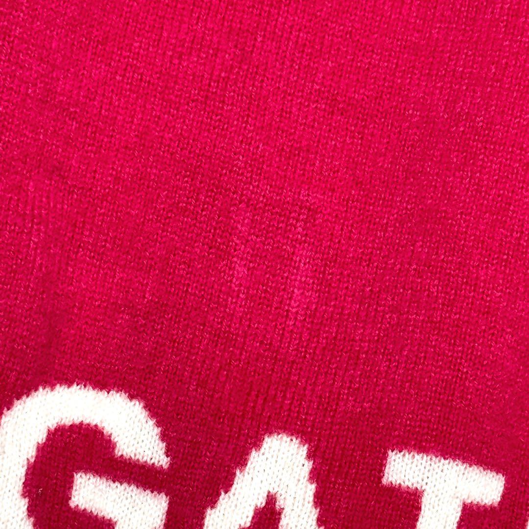 クリームさん専用パーリーゲイツ　ウールセーター　ピンク　ロゴ入り　サイズ1