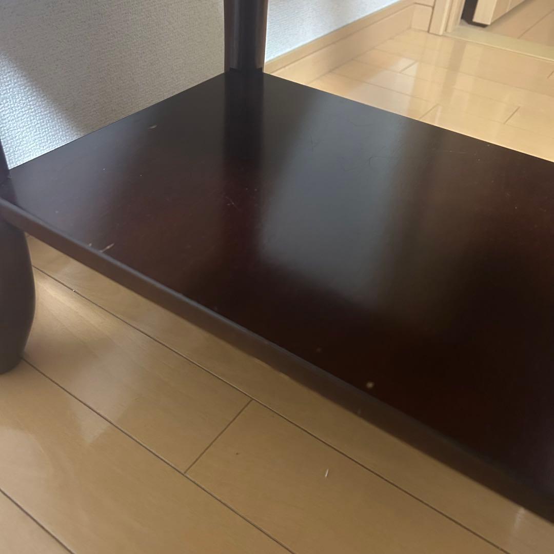 イトーヨーカ堂 ビンテージ アンティーク家具 木製サイドテーブル