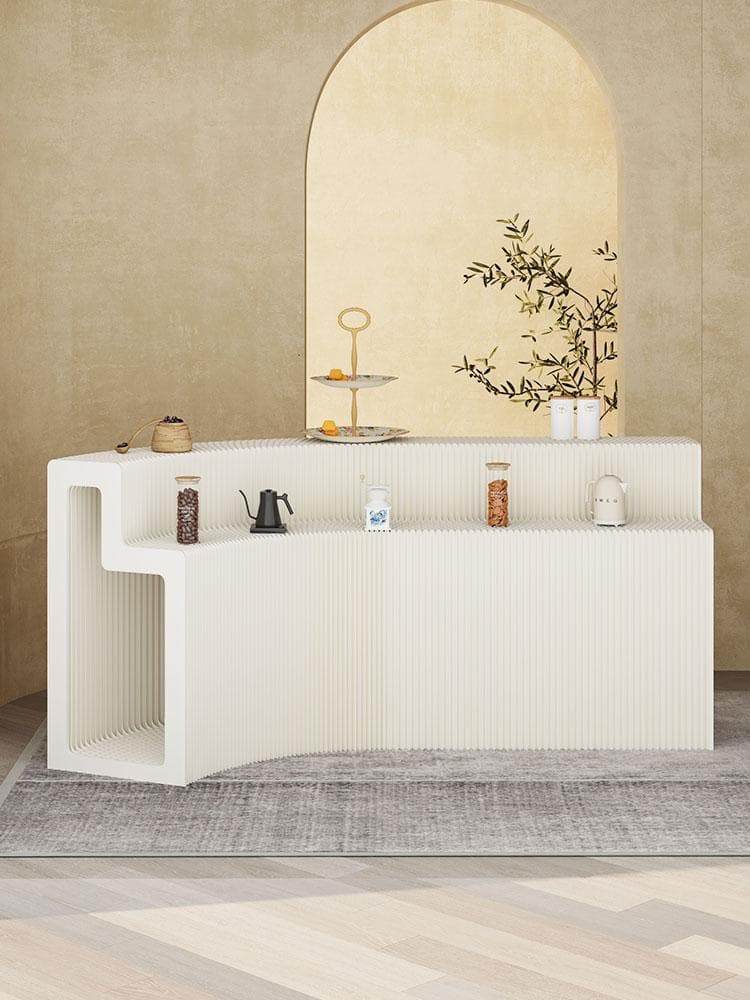 ペーパー陳列台 ディスプレイラック 長さ2-3m高さ98㎝ 展示台 店舗