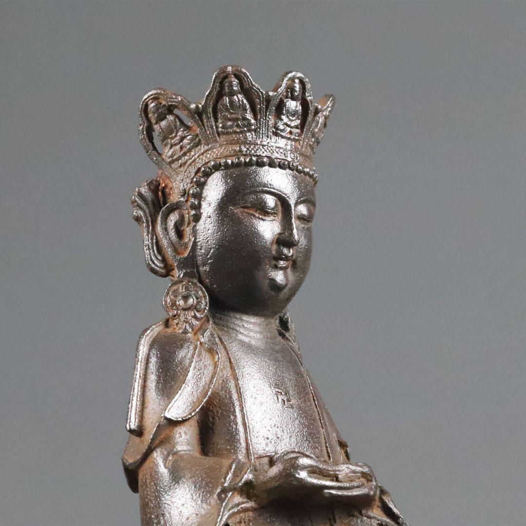 鉄器 仏像 円宝弥勒仏 装飾品 工芸品 美術品 置物