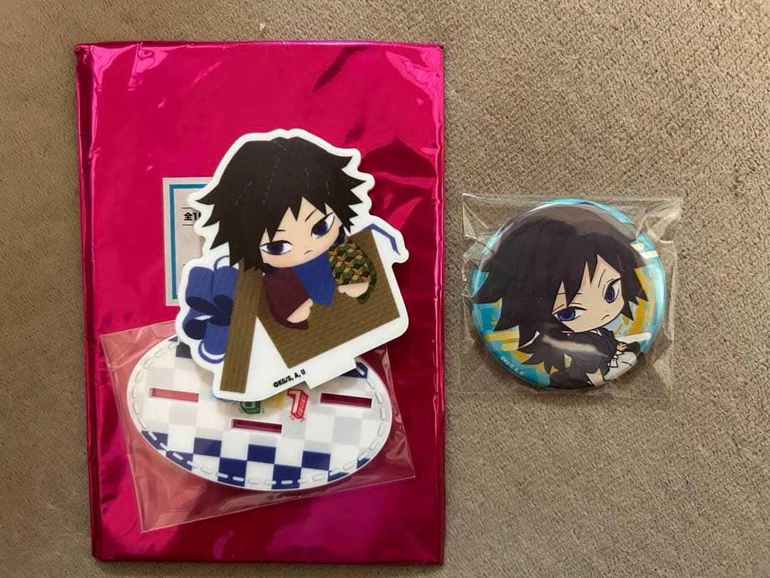 冨岡義勇 もっきゅんあっぷ コラボカフェ本舗 LABO ☆ 鬼滅の刃 鬼滅の