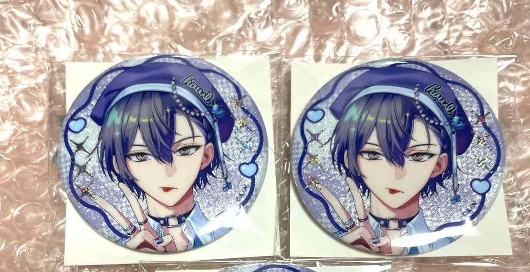 にじさんじ 小柳ロウ ぎゃうるふ ランダム缶バッジ3点 - メルカリ