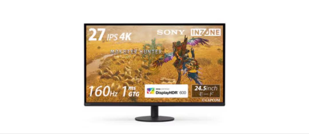 SONY INZONE M9 II 27インチ 4K モニター Amazon.com: Sony INZONE M9 II 27” 4K UHD (3840 x 2160) 160Hz Full