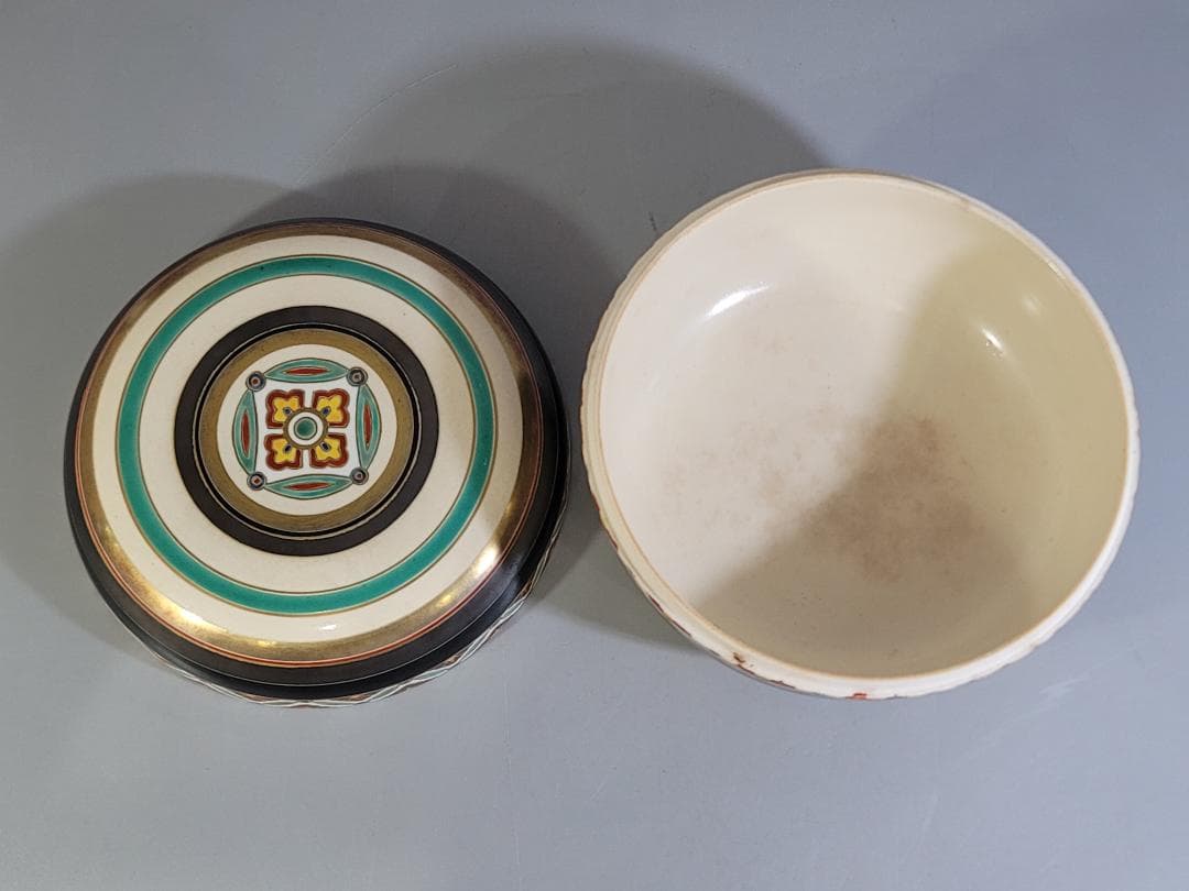 DT311 茶道具 真葛香斎造 七宝繋ぎジキロ 共箱 美品 - メルカリ