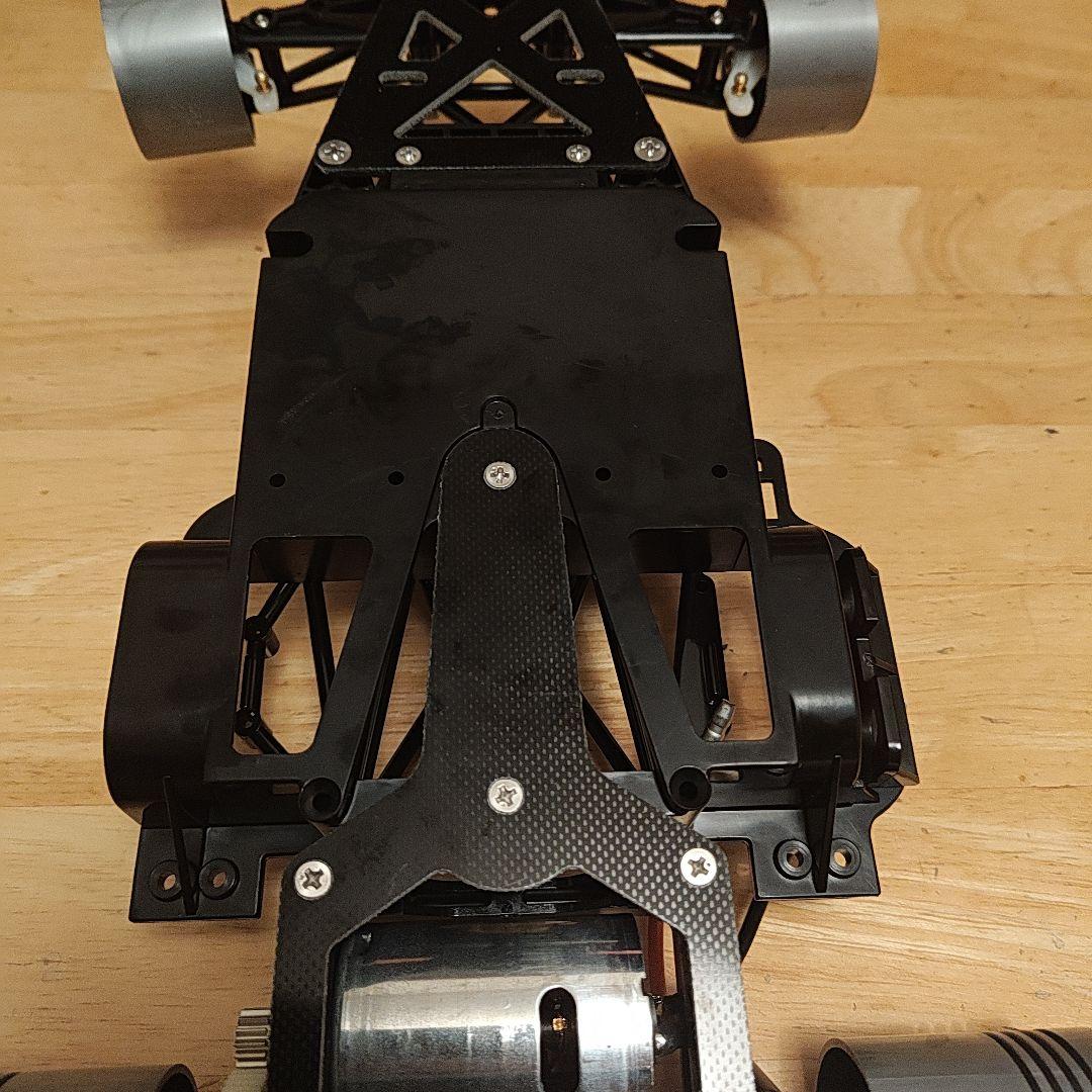 ハ*ミ様 タミヤ　Cカーシャーシ　ポルシェ956用ホイール付　未使用品