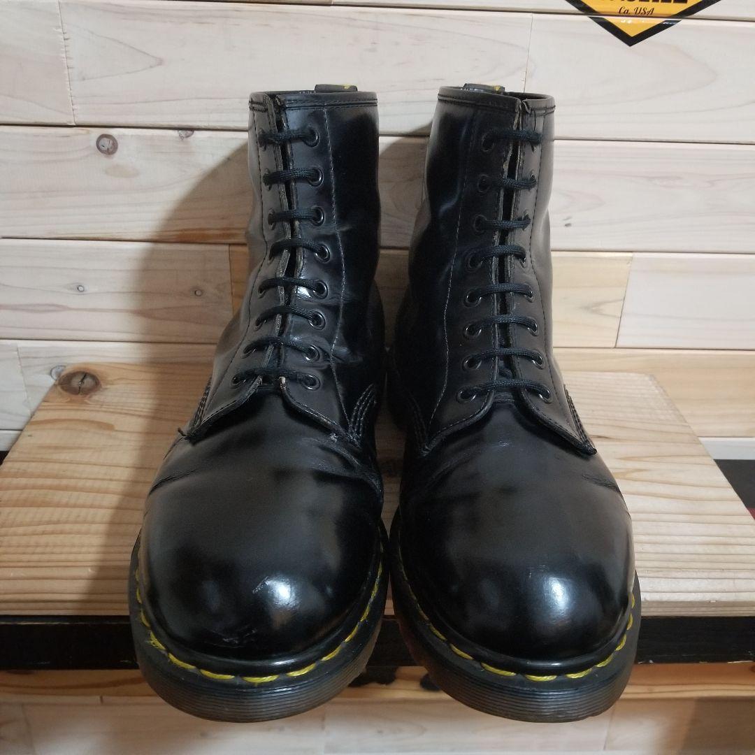 美品　90年代 英国製 Dr.Martens 8ホールブーツ 28.0　黒