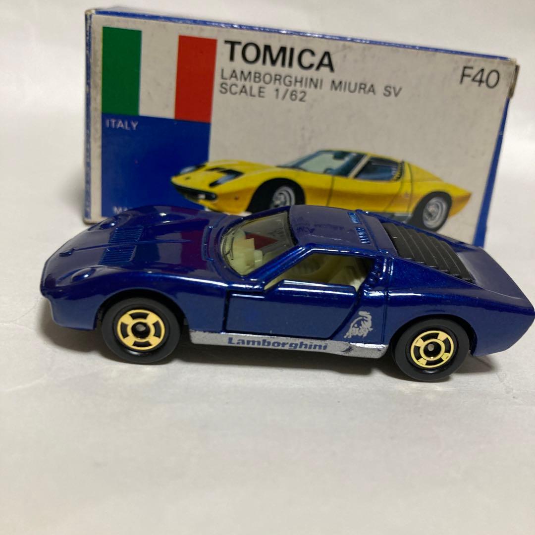 トミカ外国車シリーズ、ランボルギーニミラSVです。日本製