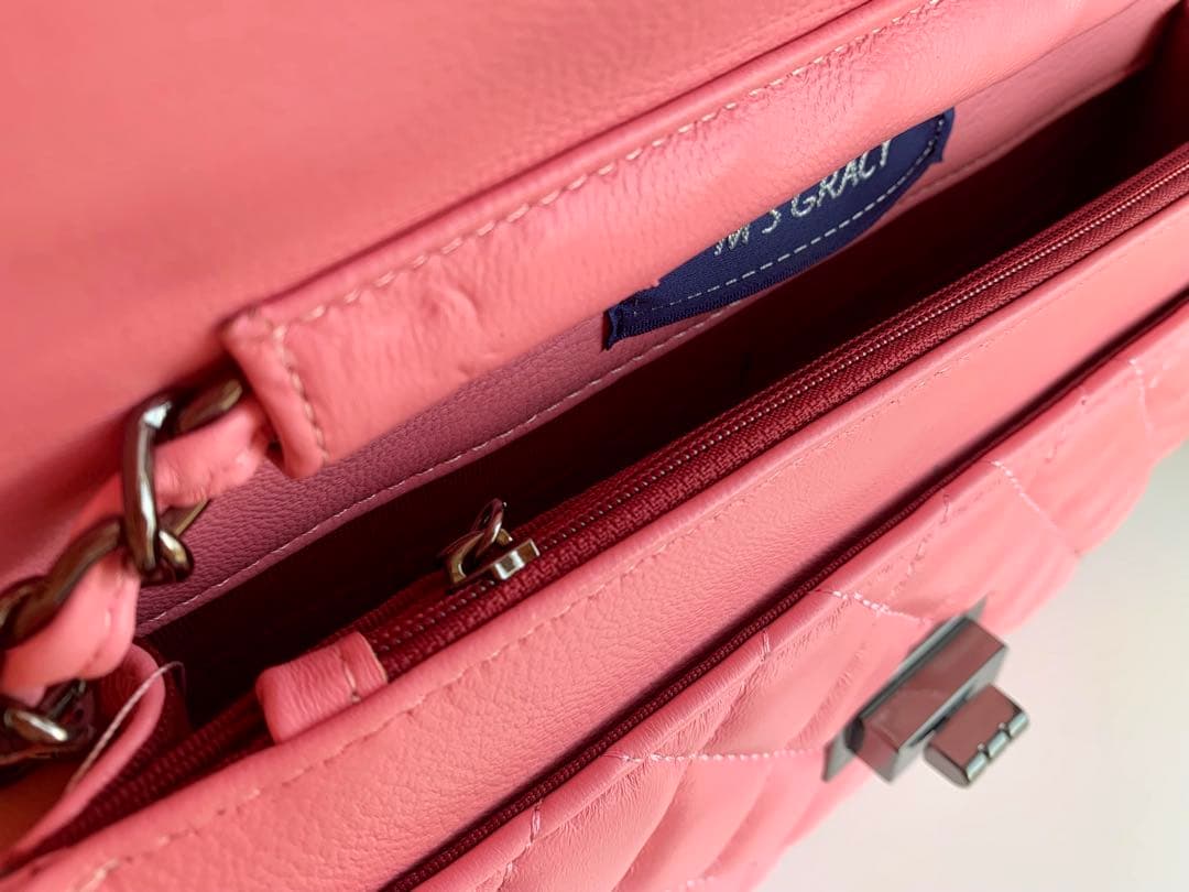 新品未使用　羊革M'S GRACY（エムズグレイシー）ショルダー・クラッチバッグ