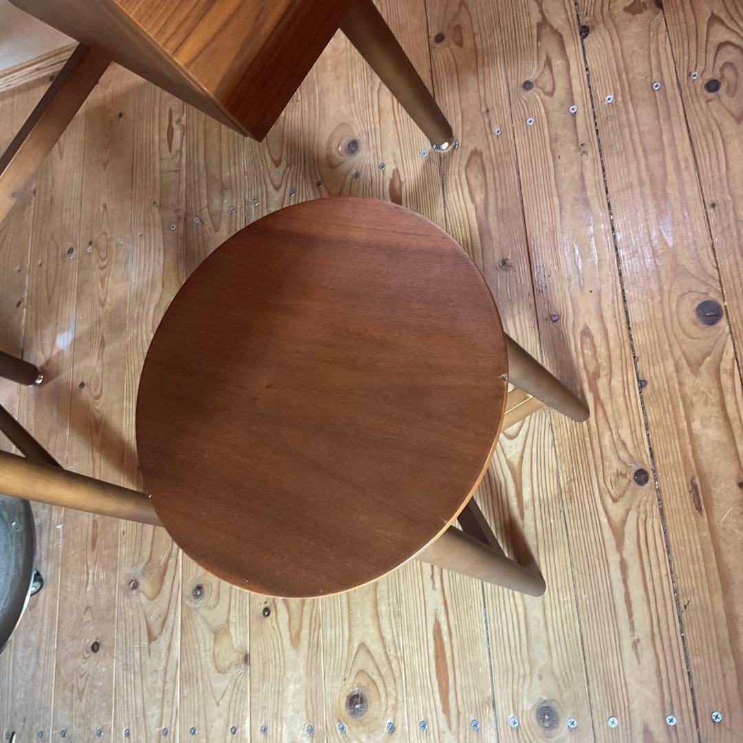 emo エモ ドレッサー 鏡台 スツール 丸椅子 一人暮らし 化粧台 コンパクト