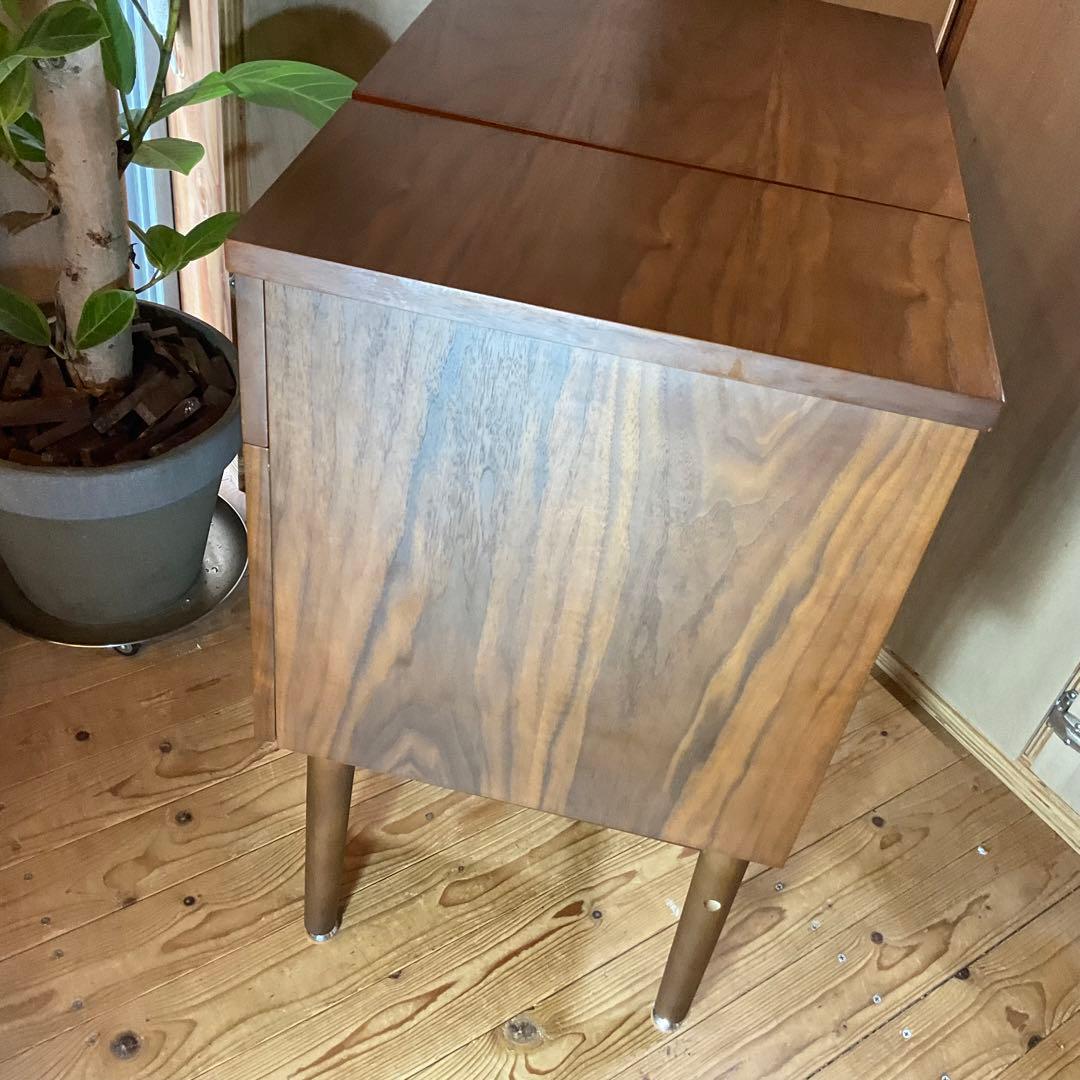 emo エモ ドレッサー 鏡台 スツール 丸椅子 一人暮らし 化粧台 コンパクト