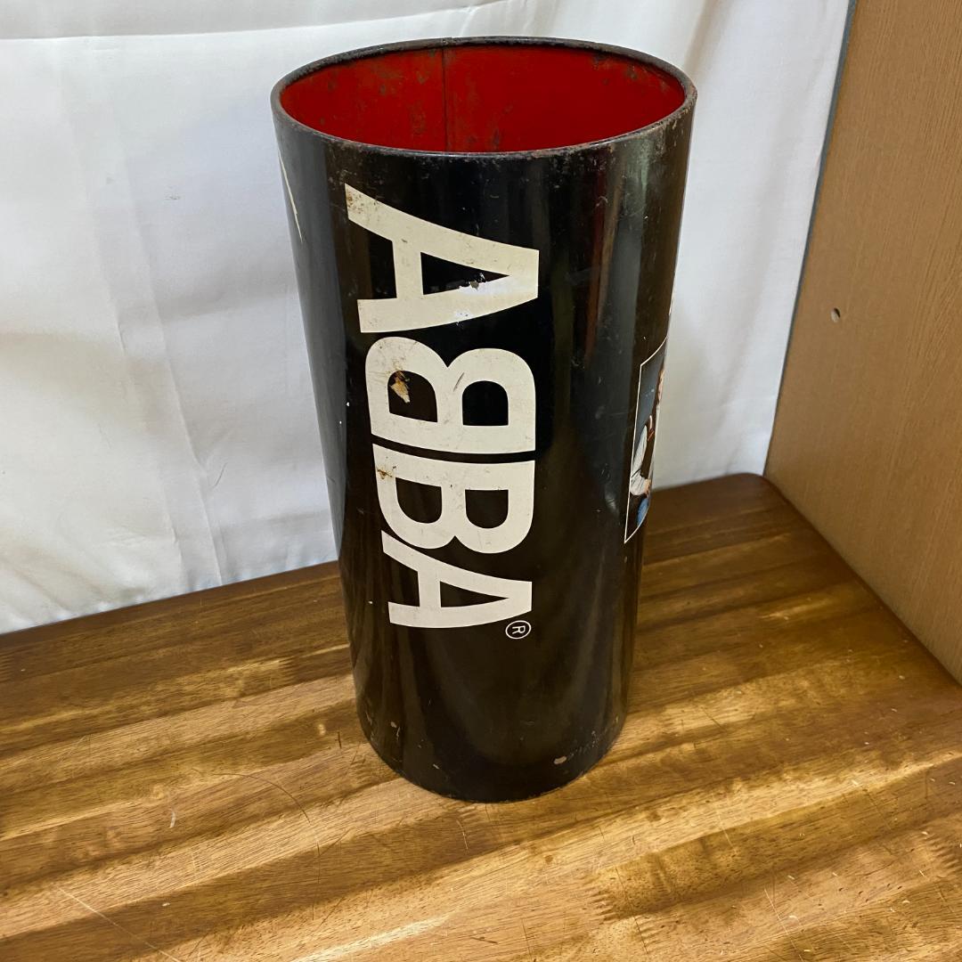 貴重品！ ABBA ゴミ箱 当時物 アバ 傘立て