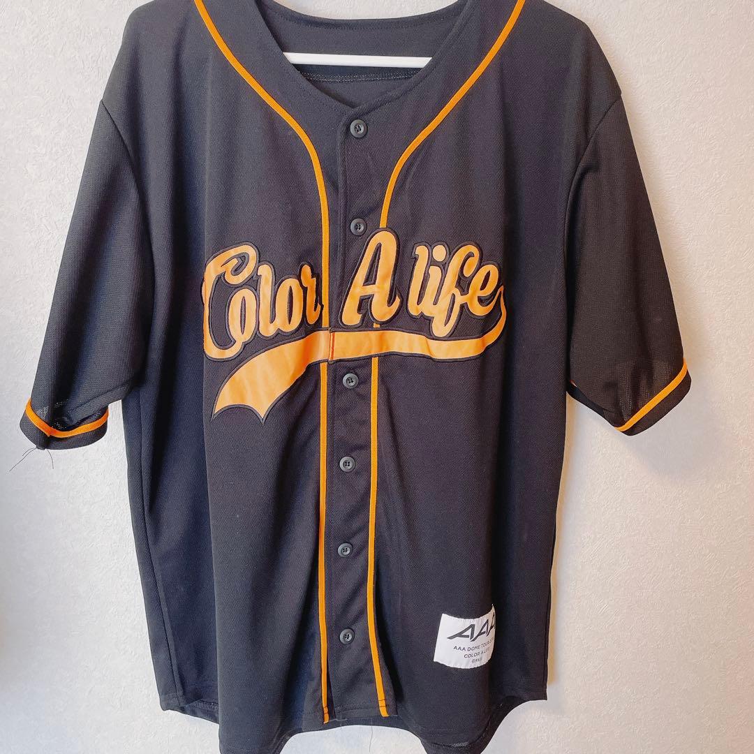 AAA 野球シャツ FC会員限定 Color A life 西島隆弘 Nissy - メルカリ