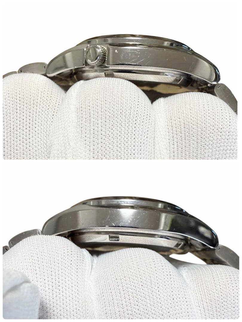 状態良好品 セイコー5 7S26-01V0 ブラック メンズ 自動巻き腕時計