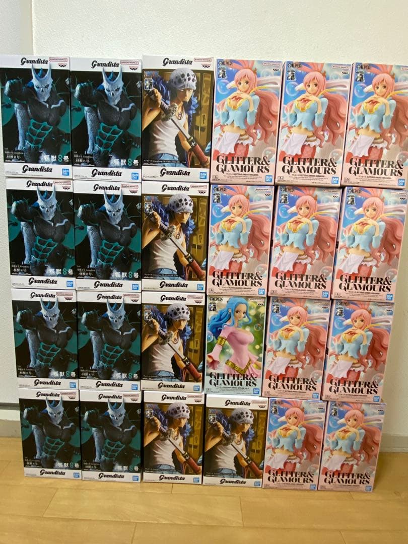 未開封 ワンピース 怪獣8号 プライズフィギュア 24個 まとめ売り