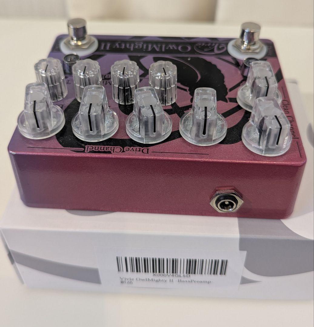 廃盤・動作良好】Vivie OwlMighty II ベース用プリアンプ - メルカリ