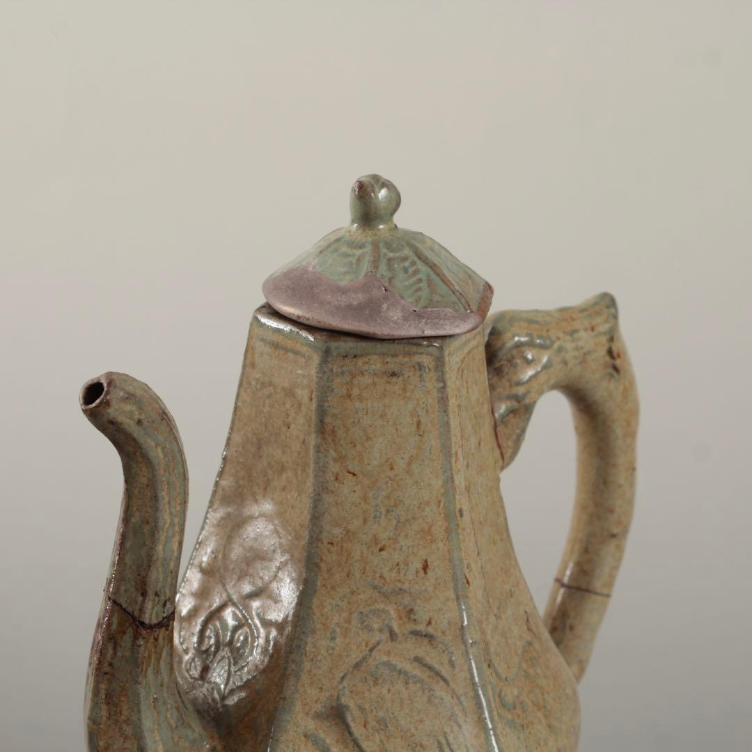 青磁 水注 酒注 酒器 元〜明時代 中国美術 古美術 骨董