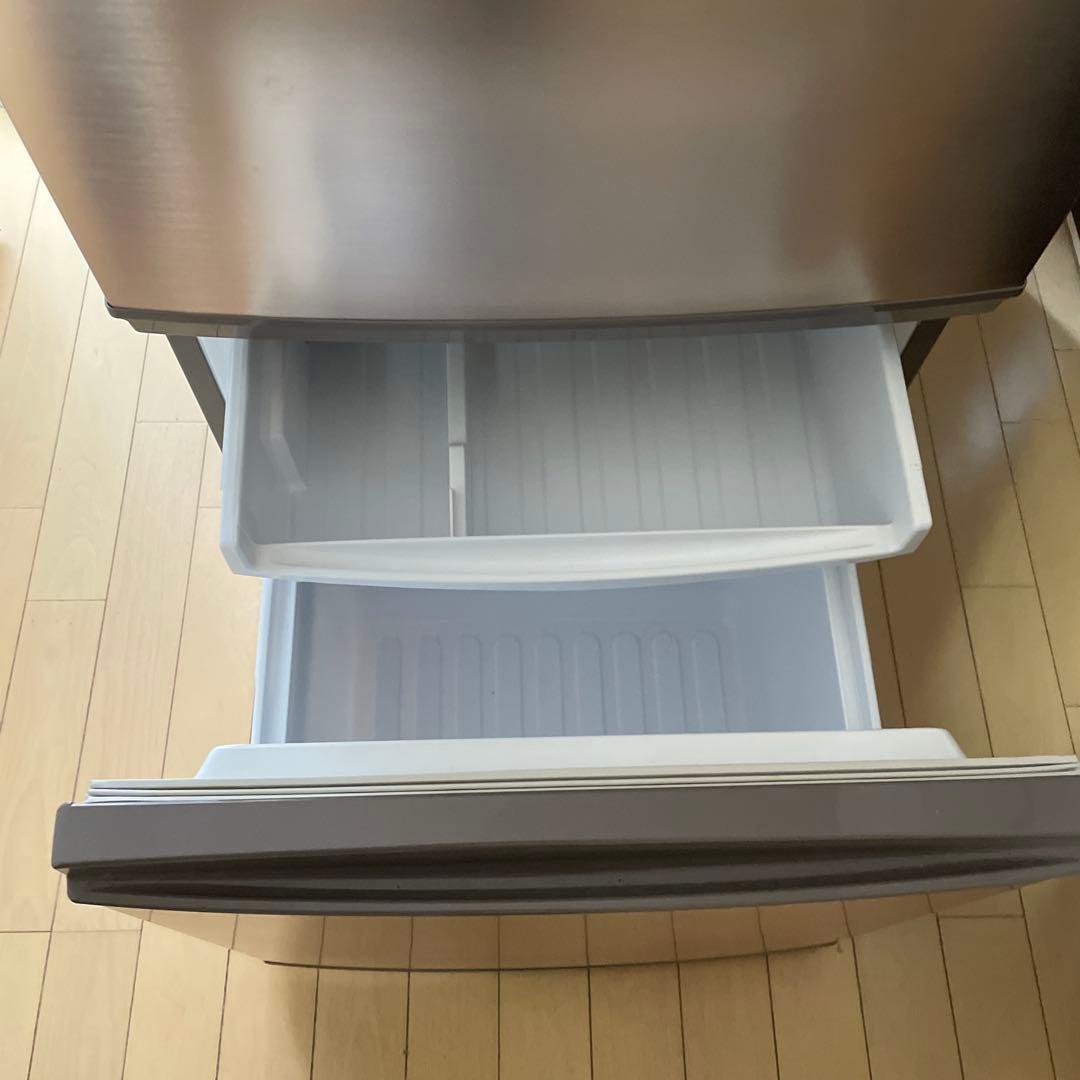 SHARP 2ドア冷蔵庫 シルバー　SJ-D14E-N 2019年製