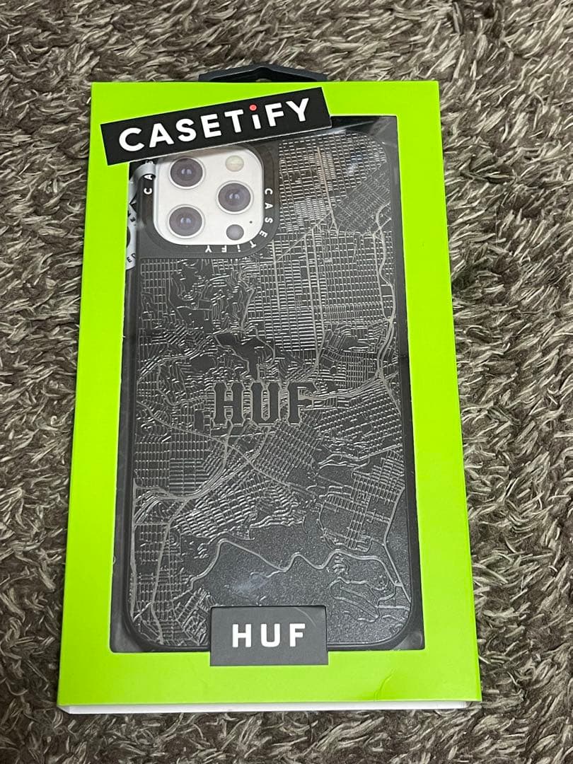 HUF 地図デザイン iPhoneケース