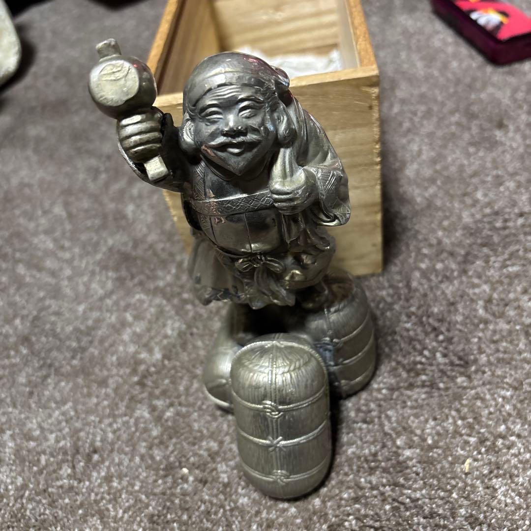 た*ぎ様 銀製 大黒天 約893g