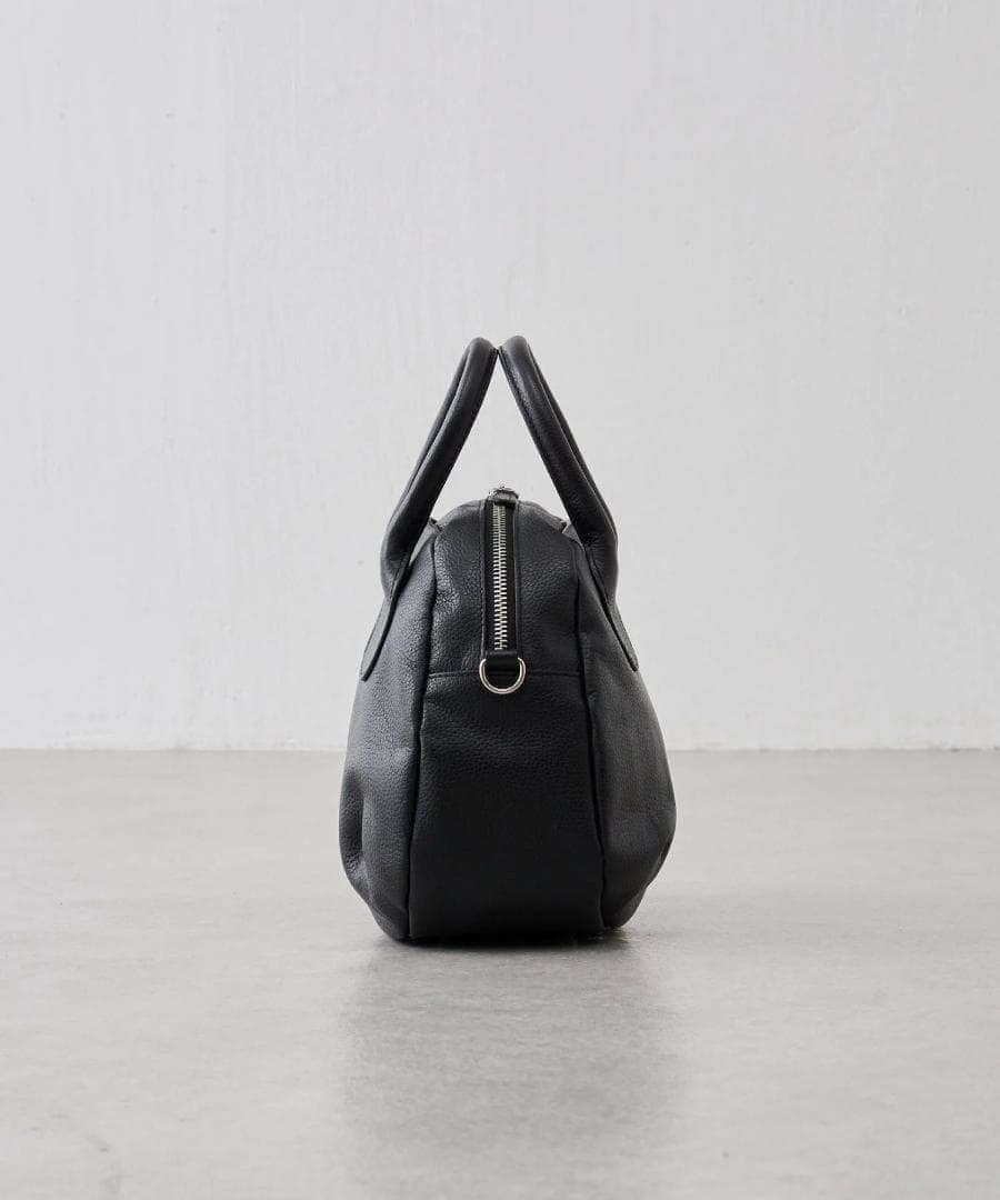 BEARDSLEY ラウンドミニボストンバック　ブラック