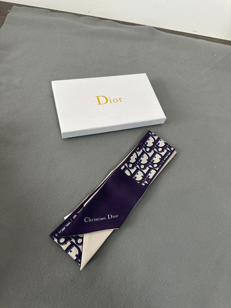 Dior ミッツァ スカーフ箱付き