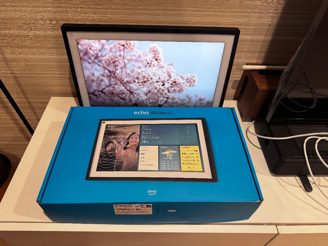 Echo Show 15 ブラック 本体 元箱付き Echo Show 15 ブラック 本体 元