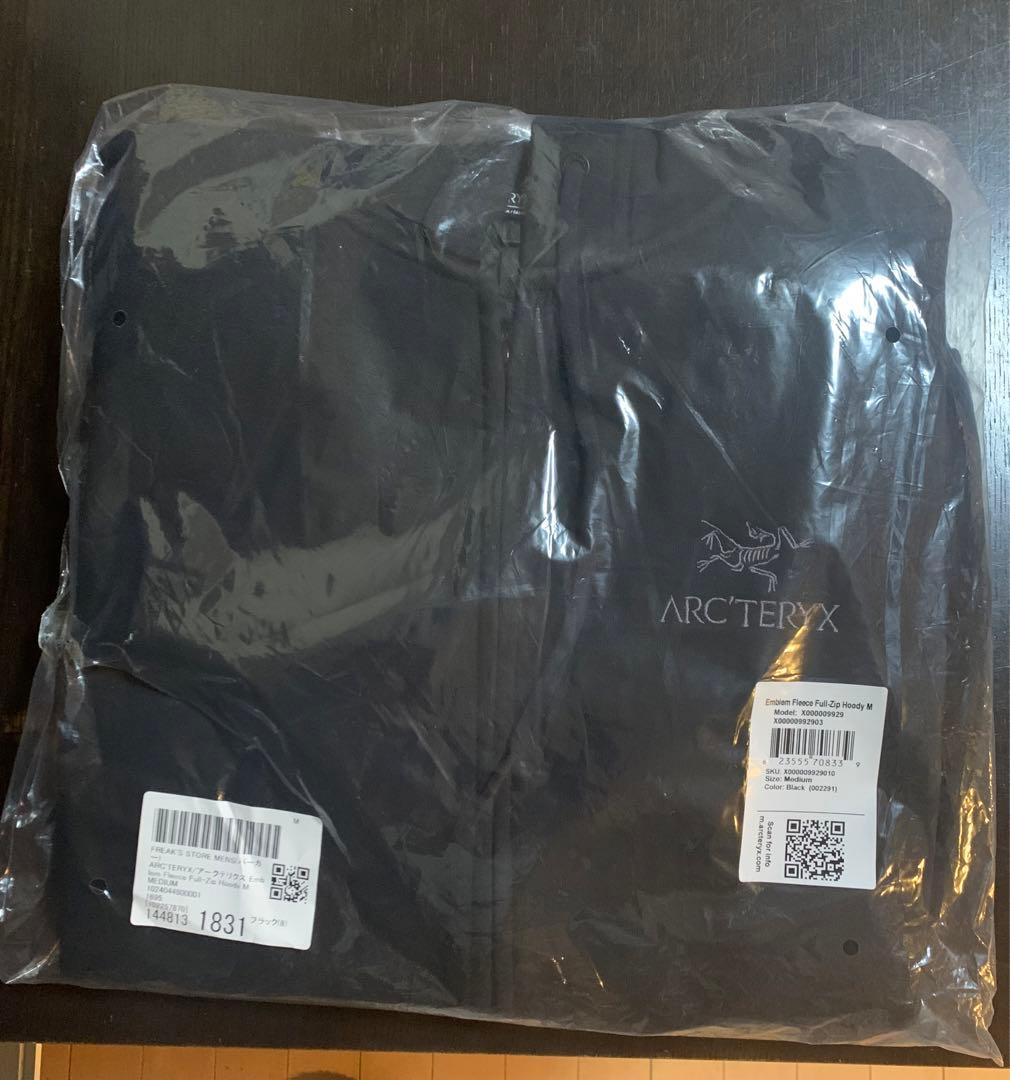 2026購入★新品★ アークテリクスエンブレム フリース フルジップ フーディ