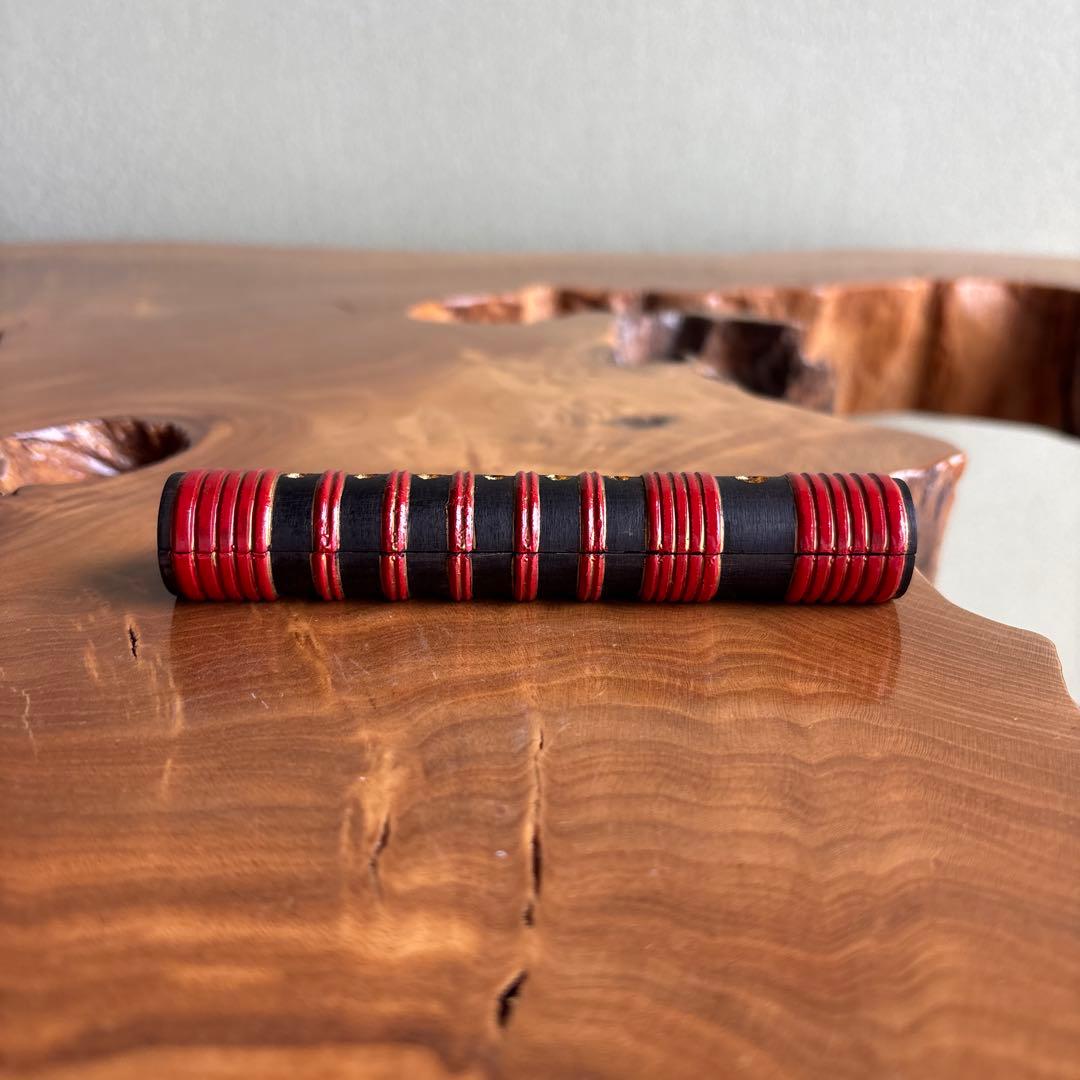 笛香合 小林幸清造 木工芸 茶道具 共箱 - メルカリ 笛香合 小林幸清造