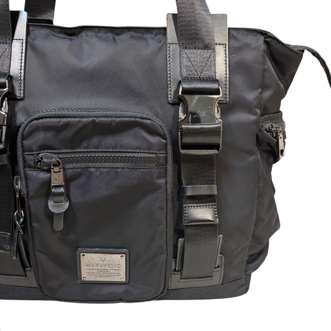 【極美品】MAKAVELIC BIND UP 3 トートバッグ ブラック