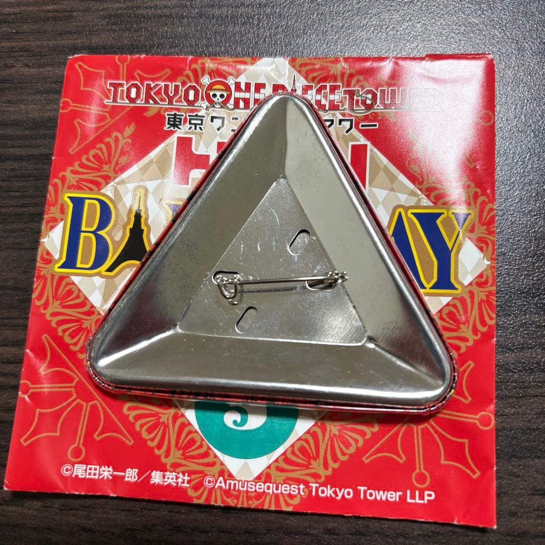 ONEPIECE コビー トンガリバースデー缶バッジ 東京ワンピースタワー