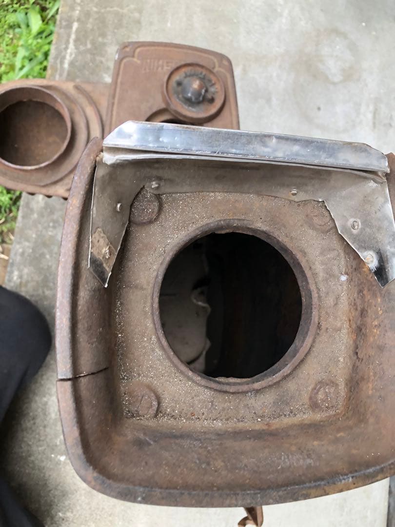 ヤクシン 石炭 薪 ストーブ レトロ YAKUSHIN - メルカリ