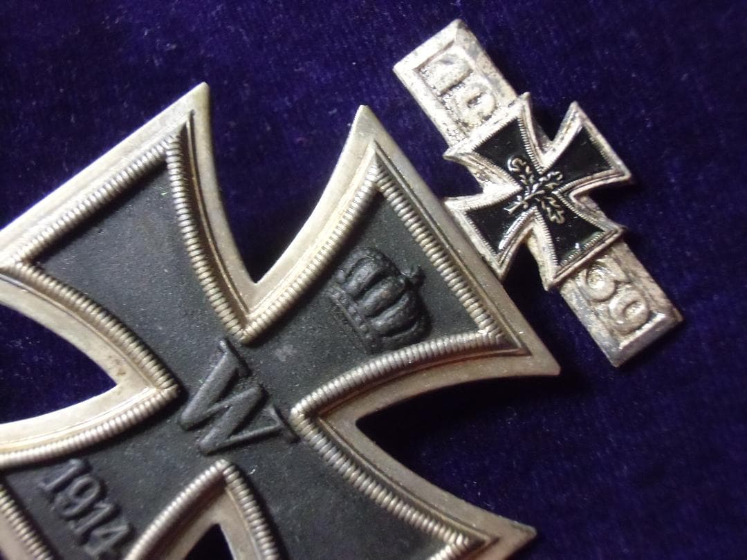 BWドイツ軍/連邦軍＊1957年制定＊戦功騎士十字ミニチュア勲章