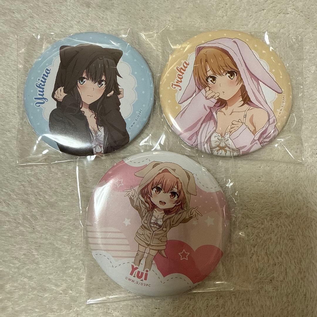 やはり俺の青春ラブコメはまちがっている。缶バッジ 雪ノ下雪乃 あたり