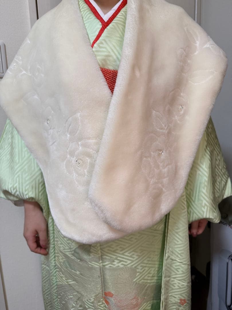 振袖フルセット◇身丈161◇豪華袋帯・長襦袢・小物一式・ショール・髪