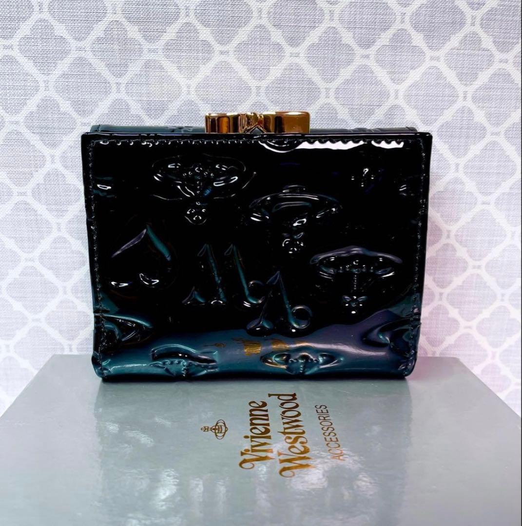 大人気✨️ショッパー付】新品 Vivienne Westwoodエナメル黒 - メルカリ