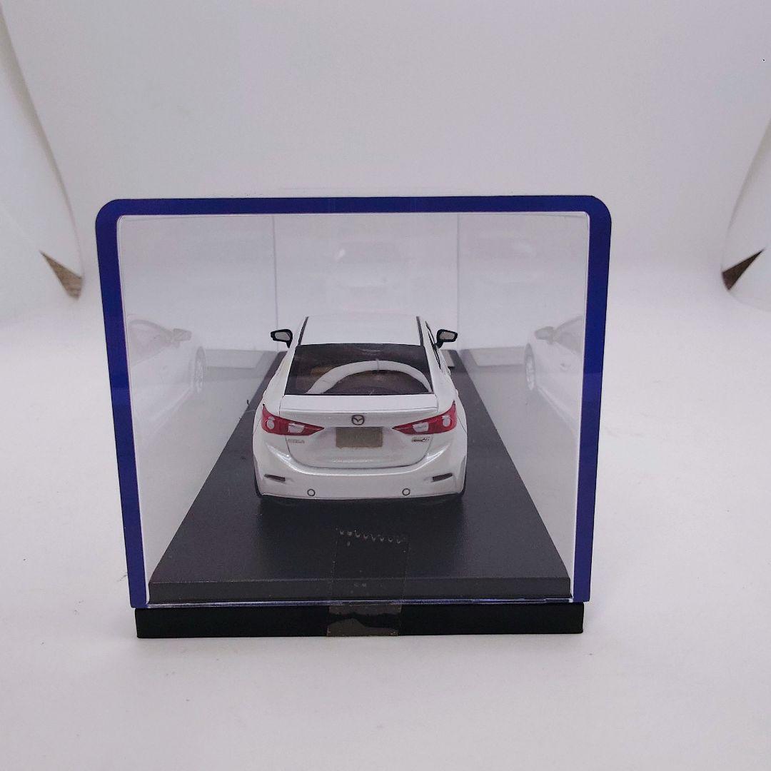 《MAZDAアクセラ》メーカー特注1/43【超レアカラー】新品パールホワイト