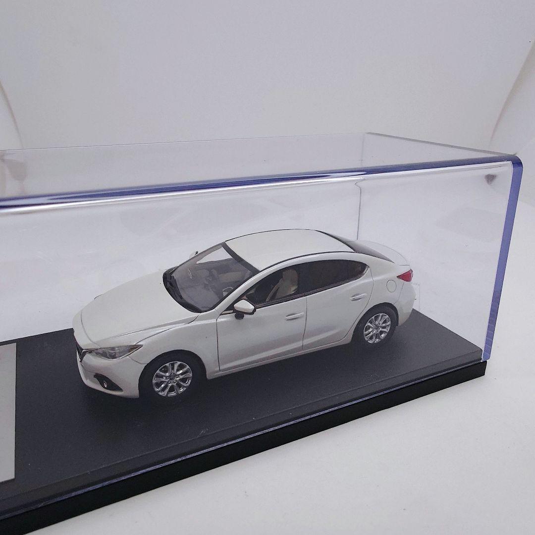 《MAZDAアクセラ》メーカー特注1/43【超レアカラー】新品パールホワイト