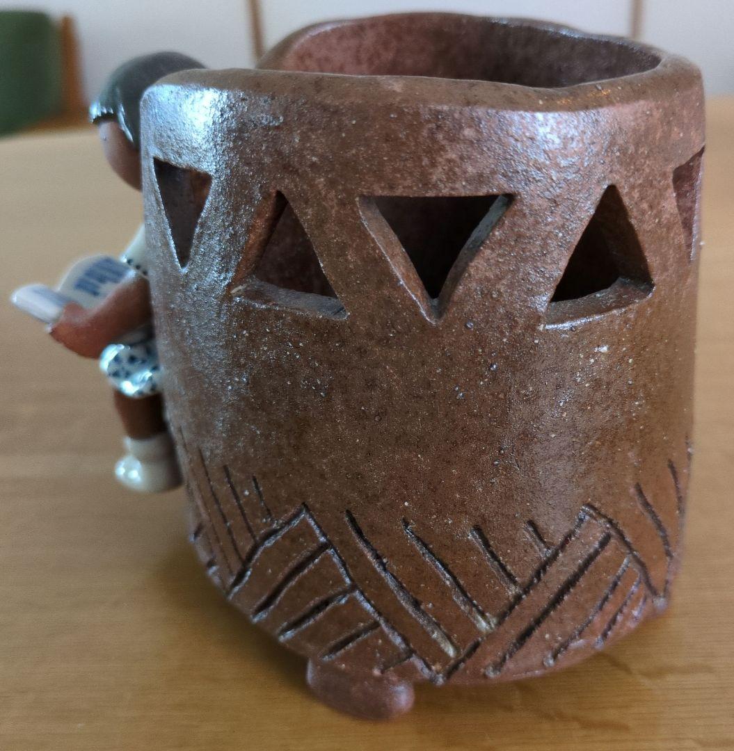 和田万里子氏 陶人形置物