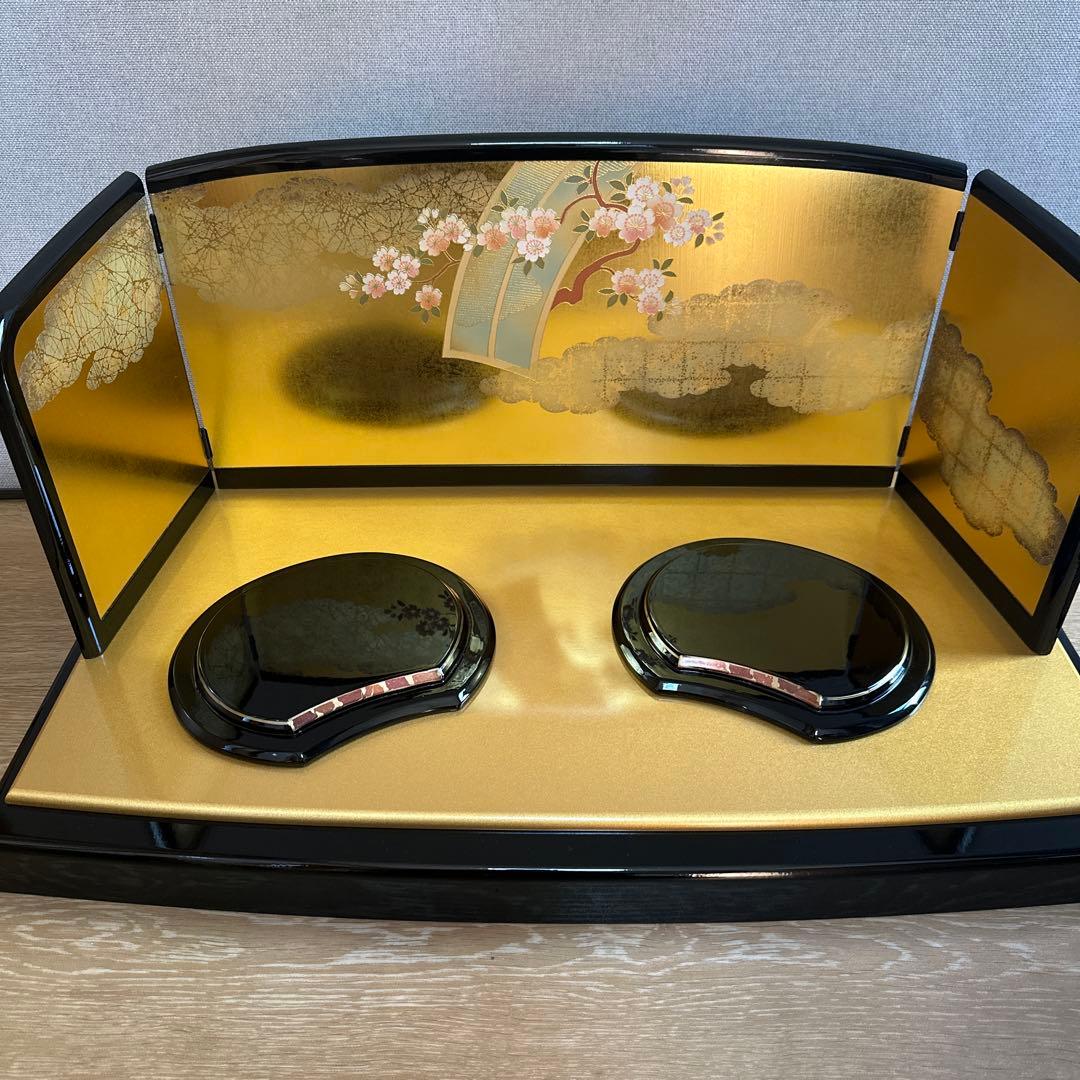 秀月　平安絵巻雛　雛人形